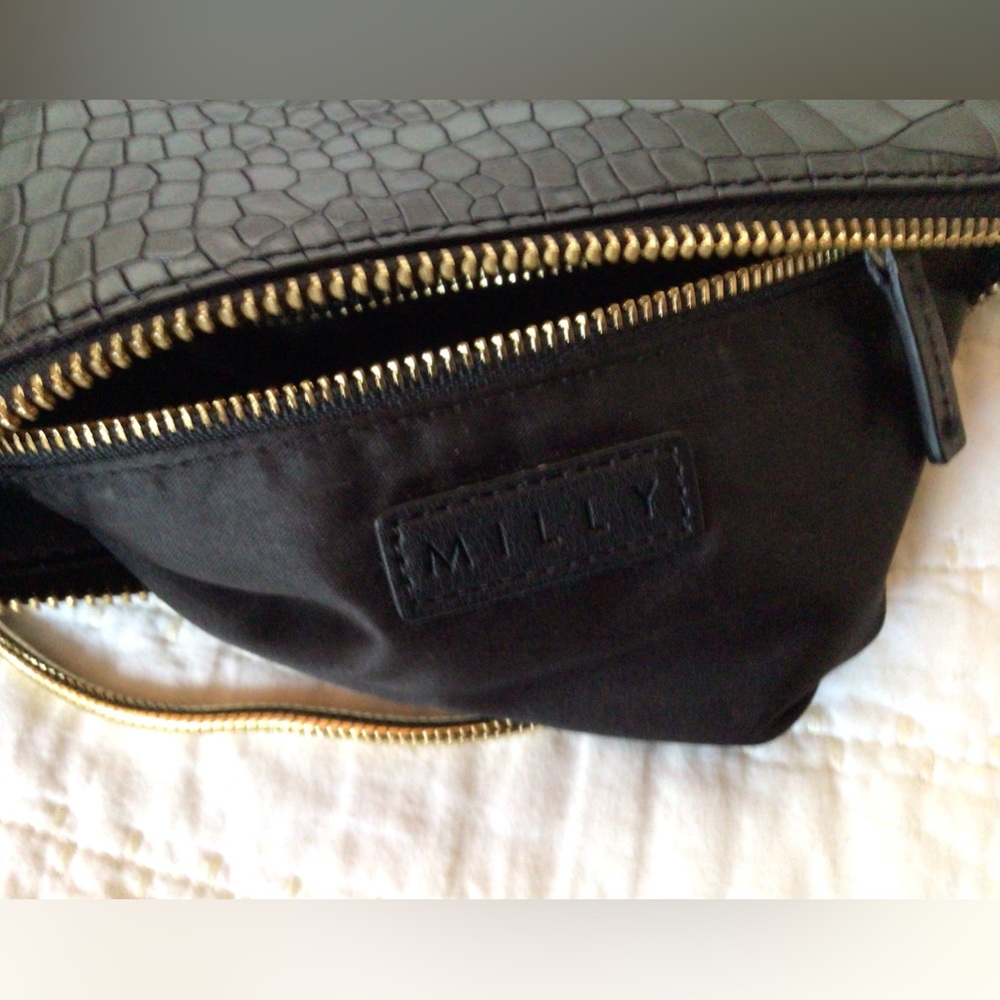 Milly Callan Croc Collection Mini Bag, black - Picture 7 of 7